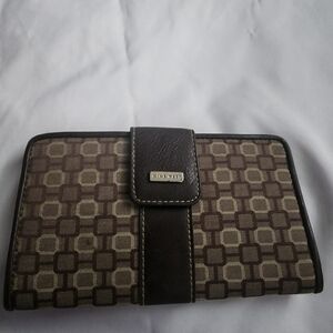 Nine West Brown and Tan Wallet